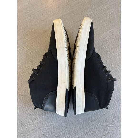 Timberland Davis Chukka Black Leather Canvas Lace Up Boot Men’s Size 9.5 GUC! - Picture 5 of 10